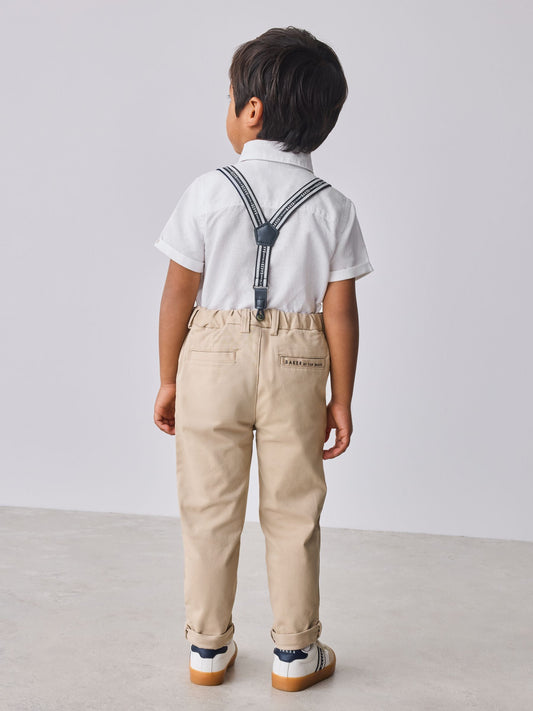 Dsiney Kidz - Baker by Ted Baker Shirt Trousers and Braces Set image 2