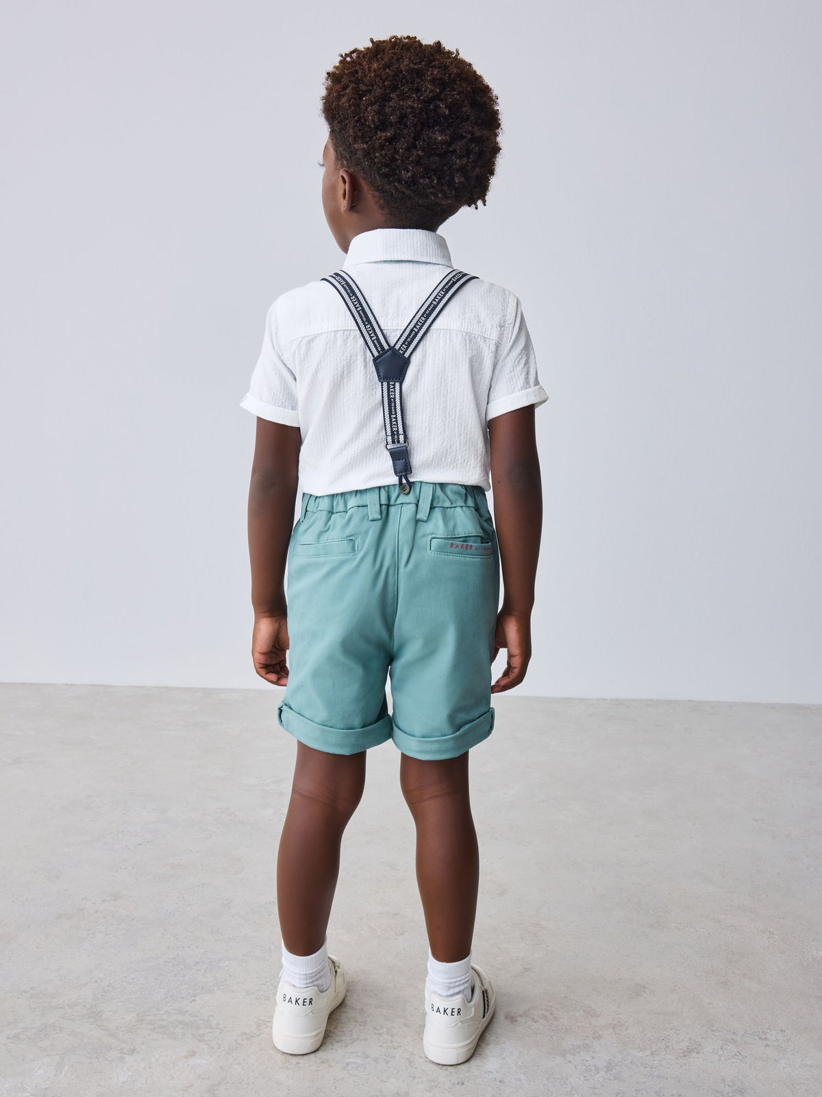 Baker by Ted Baker 3 Piece Shirt, Shorts and Braces Set - image 4