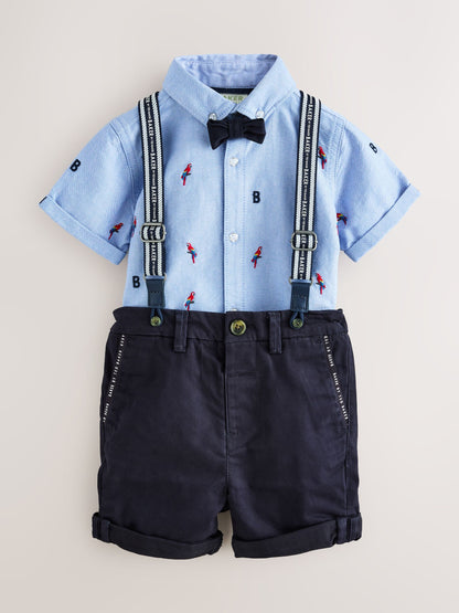 Baker by Ted Baker 3 Piece Shirt, Shorts and Braces Set - image 10