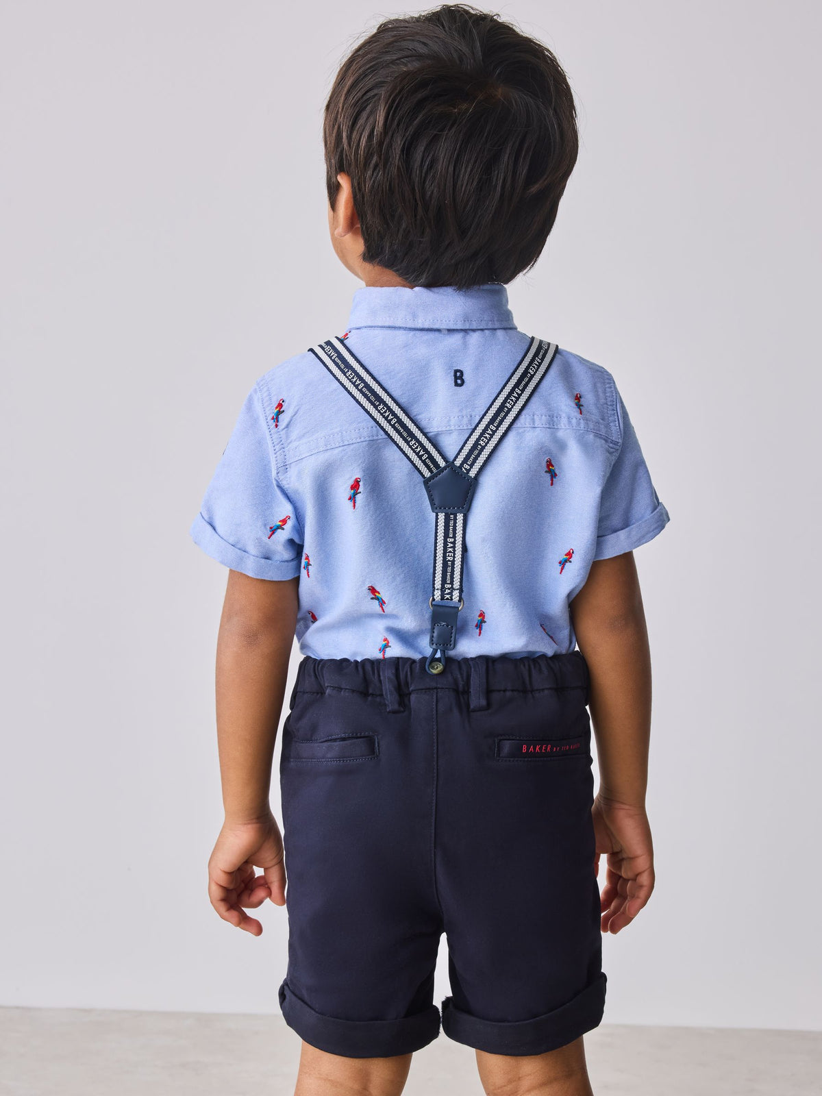 Baker by Ted Baker 3 Piece Shirt, Shorts and Braces Set - image 3