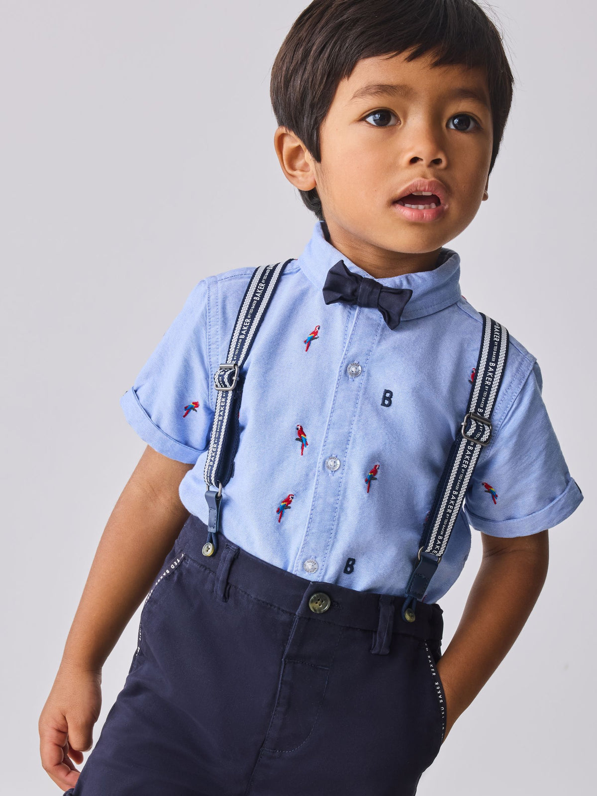 Baker by Ted Baker 3 Piece Shirt, Shorts and Braces Set - image 5