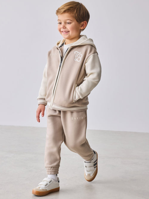 Baker by Ted Baker Varsity 3 Piece Hoodie T-Shirt and Joggers Set image 1