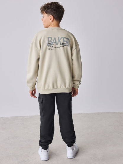 Baker by Ted Baker Sweatshirt and Cargo Joggers Set - image 2