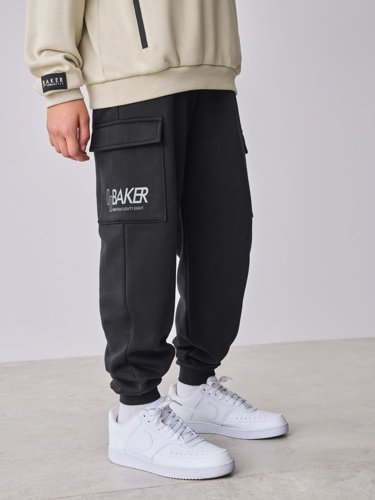 Baker by Ted Baker Sweatshirt and Cargo Joggers Set - image 3