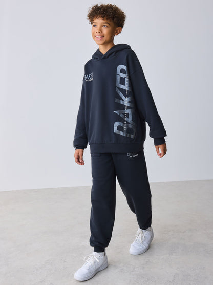 Dsiney Kidz - Baker by Ted Baker Oversized Graphic Hoodie and Joggers Set image 1