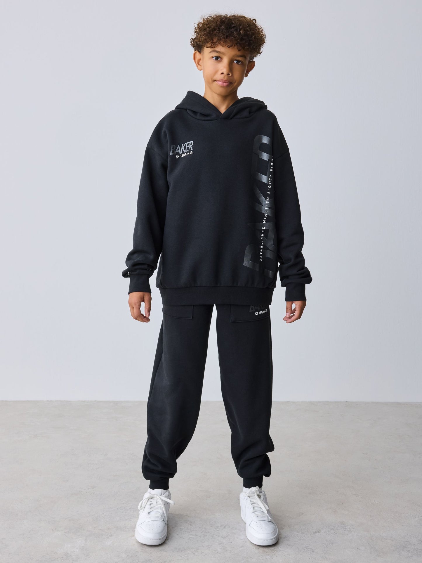 Dsiney Kidz - Baker by Ted Baker Oversized Graphic Hoodie and Joggers Set image 3