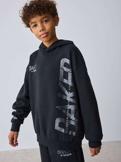 Dsiney Kidz - Baker by Ted Baker Oversized Graphic Hoodie and Joggers Set image 4