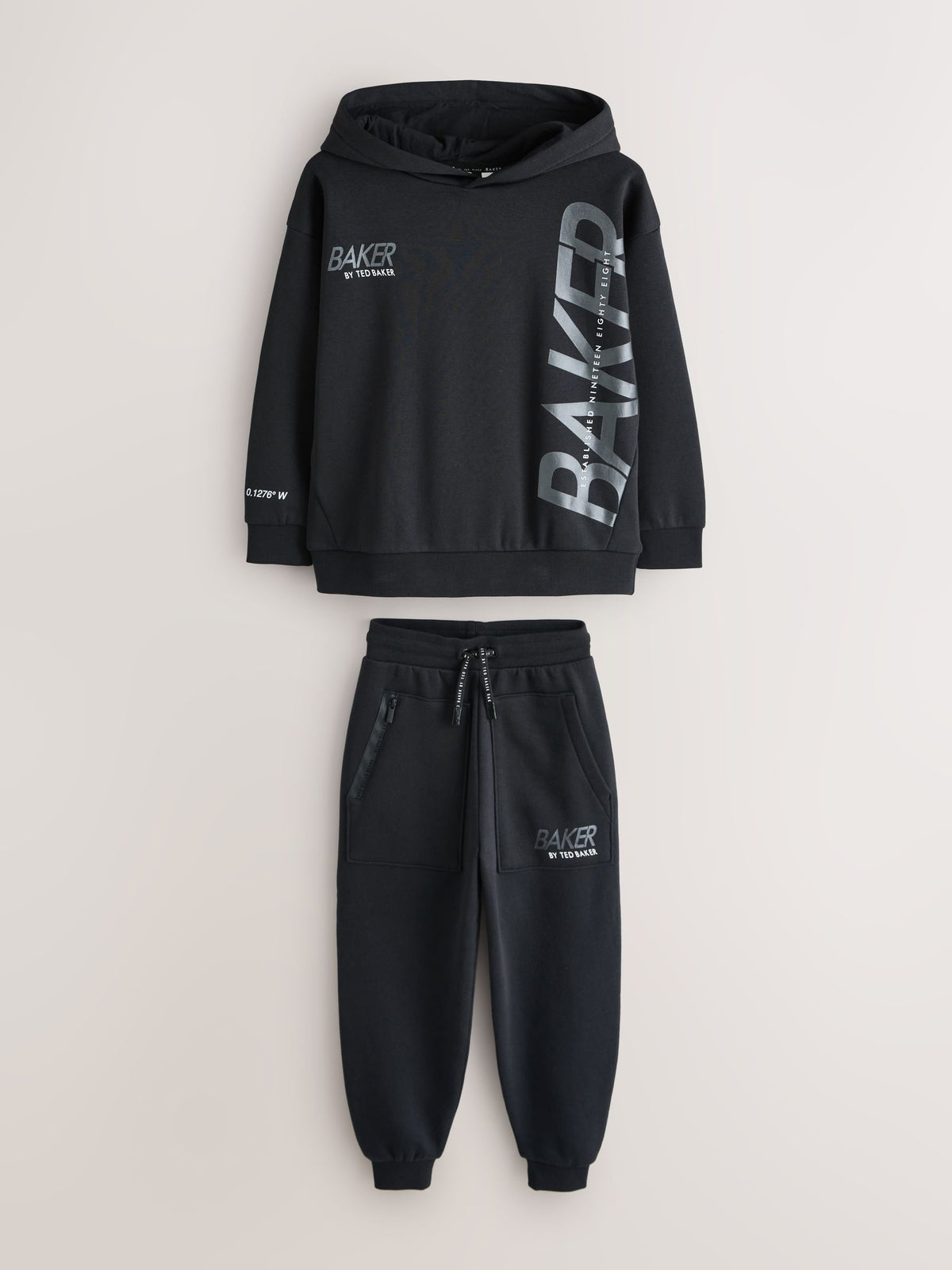 Dsiney Kidz - Baker by Ted Baker Oversized Graphic Hoodie and Joggers Set image 9