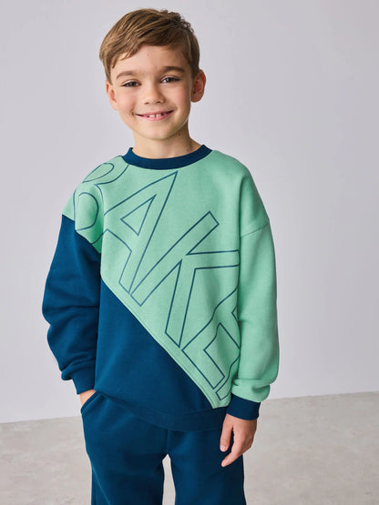 Baker by Ted Baker Colourblock Sweat Top and