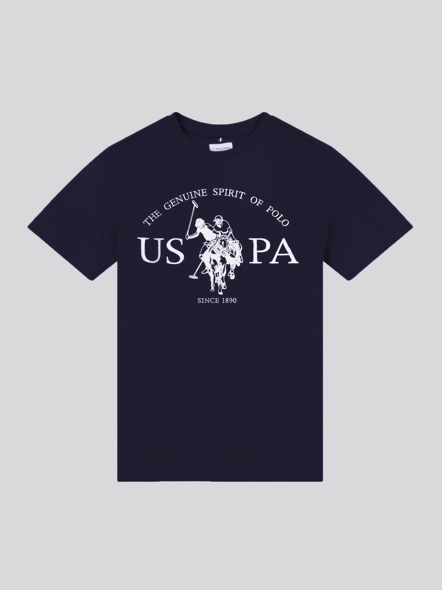 Dsiney Kidz - U.S. Polo Assn. Aqua Blue Graphic Print T-Shirt image 5