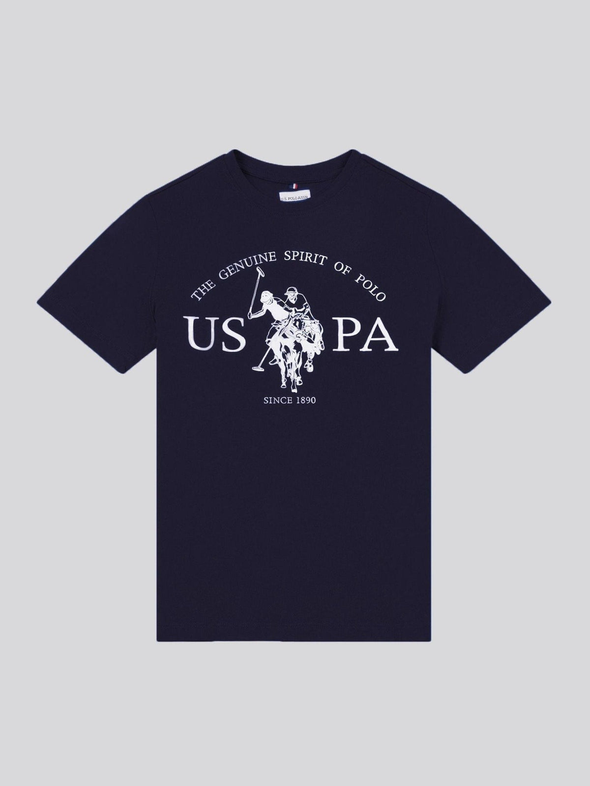 Dsiney Kidz - U.S. Polo Assn. Aqua Blue Graphic Print T-Shirt image 5