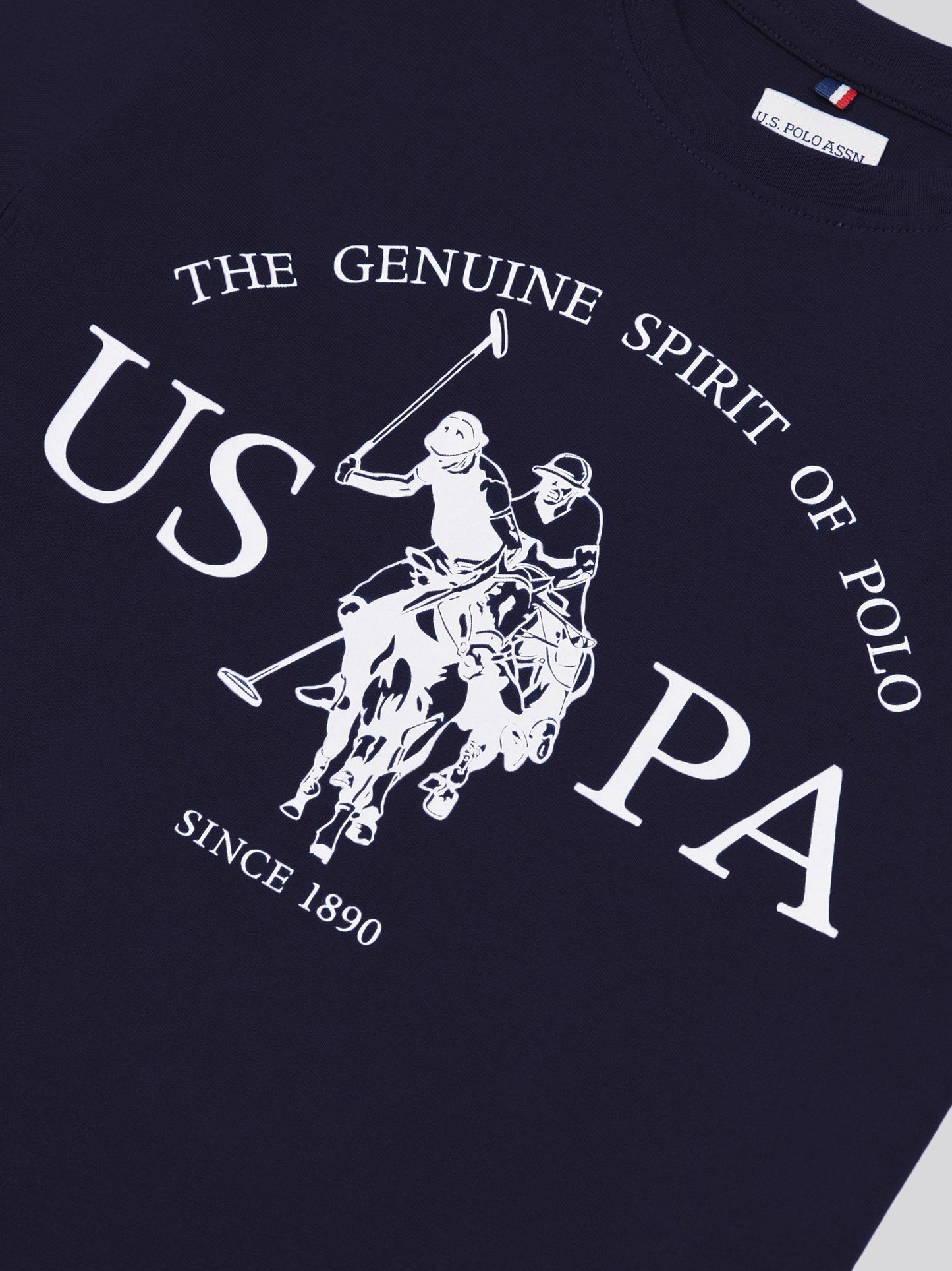 Dsiney Kidz - U.S. Polo Assn. Aqua Blue Graphic Print T-Shirt image 7