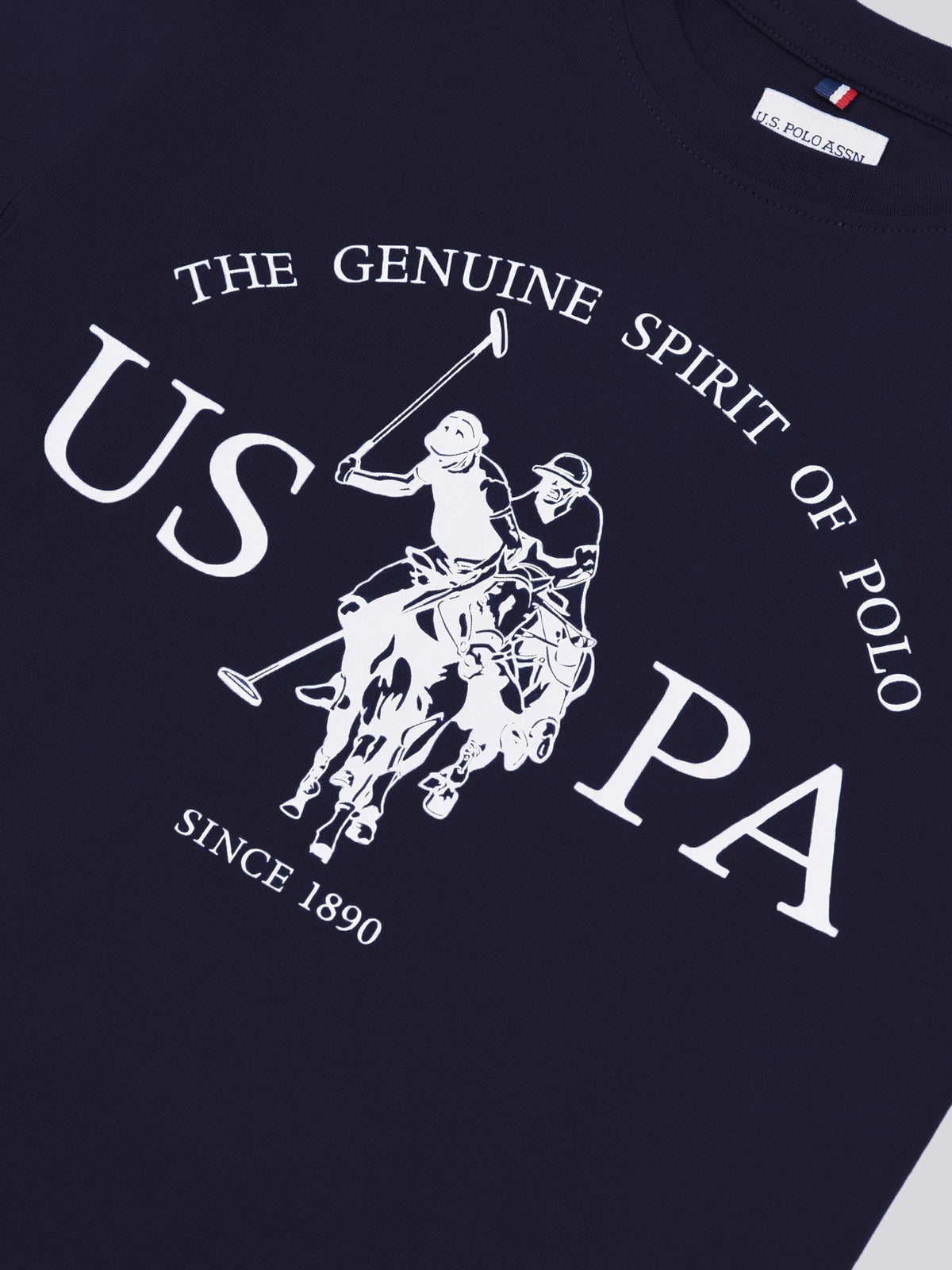Dsiney Kidz - U.S. Polo Assn. Aqua Blue Graphic Print T-Shirt image 7