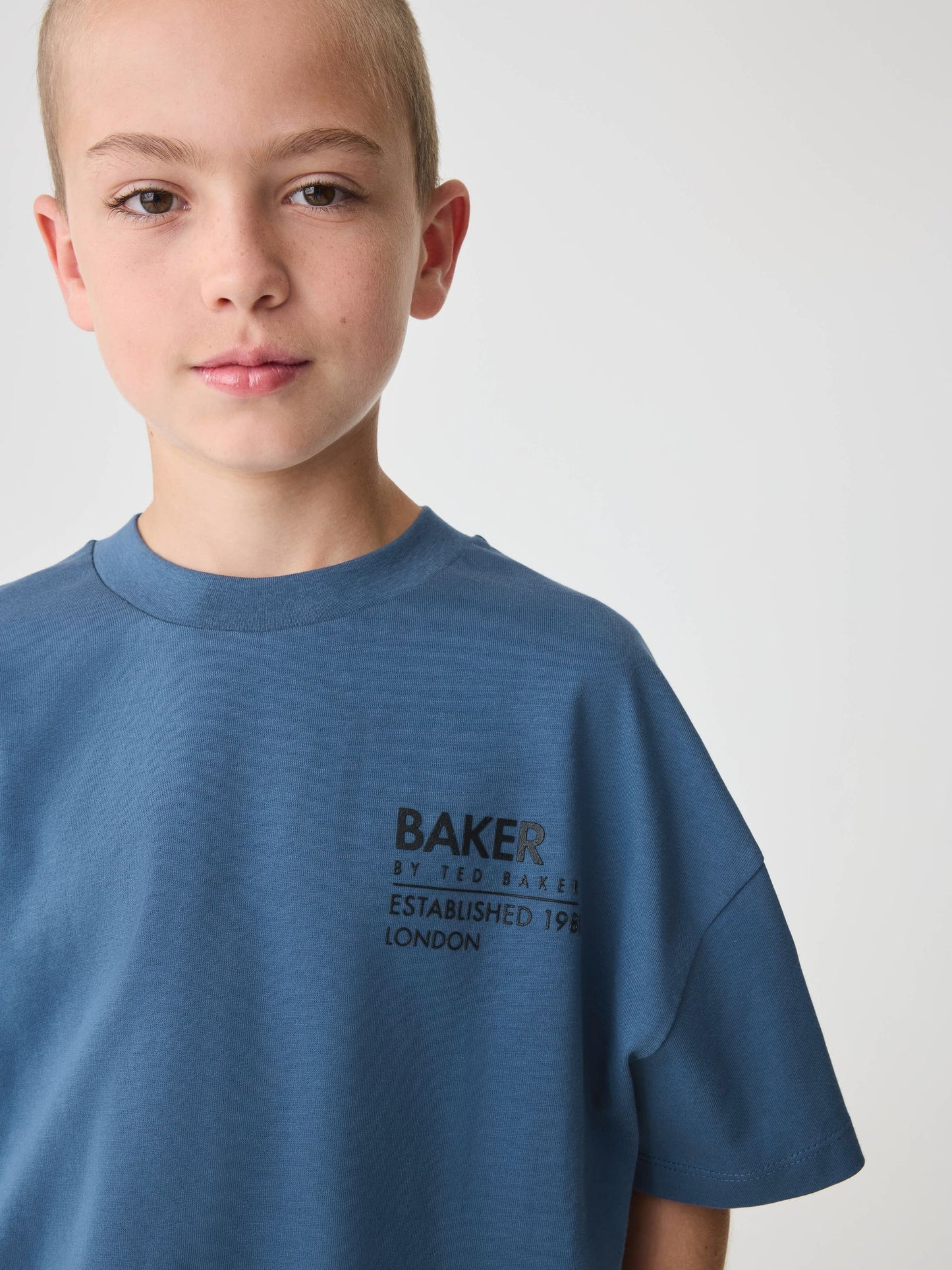 Dsiney Kidz - Baker by Ted Baker Oversized Tonal Graphic T-Shirt and Shorts Set image 4