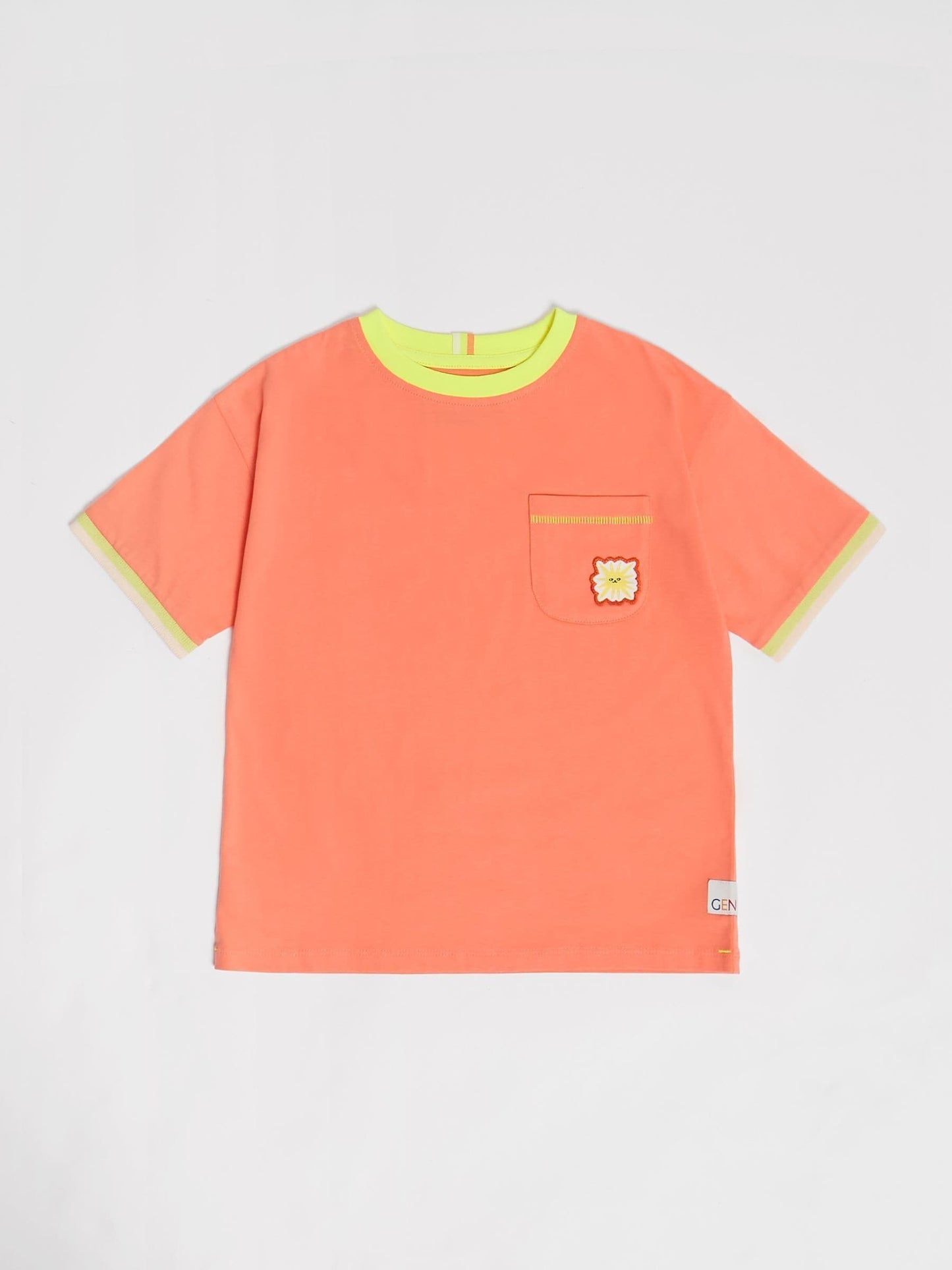 Dsiney Kidz - GEN Orange Pocket Badge T-Shirt image 1