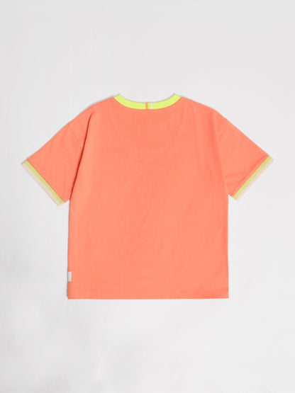 Dsiney Kidz - GEN Orange Pocket Badge T-Shirt image 2