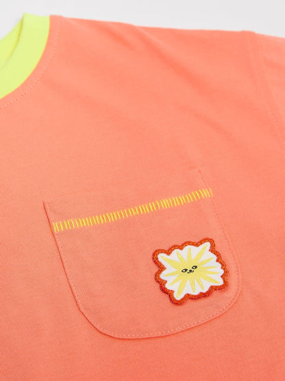 Dsiney Kidz - GEN Orange Pocket Badge T-Shirt image 3