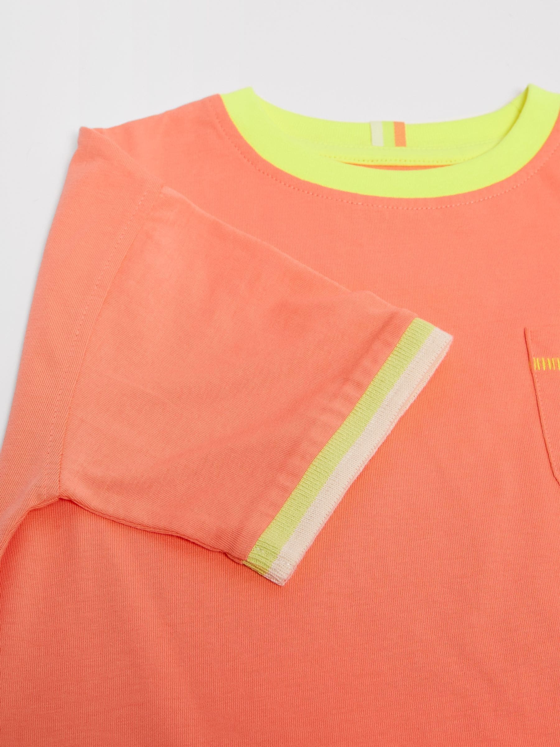 Dsiney Kidz - GEN Orange Pocket Badge T-Shirt image 4