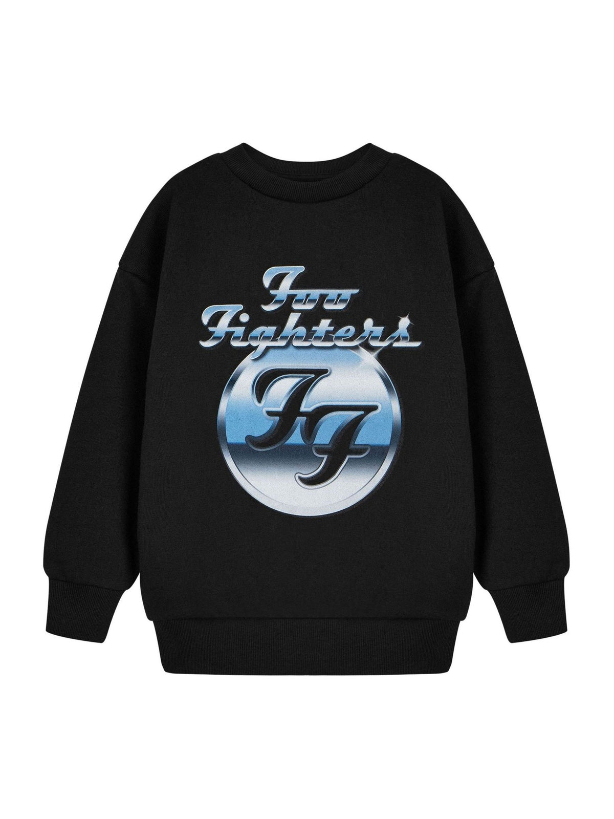 Dsiney Kidz - Vanilla Underground Black Kids Foo Fighters 100% Cotton Sweatshirt image 1