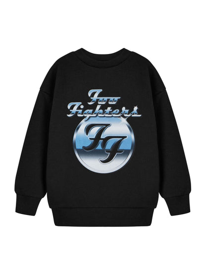 Dsiney Kidz - Vanilla Underground Black Kids Foo Fighters 100% Cotton Sweatshirt image 1