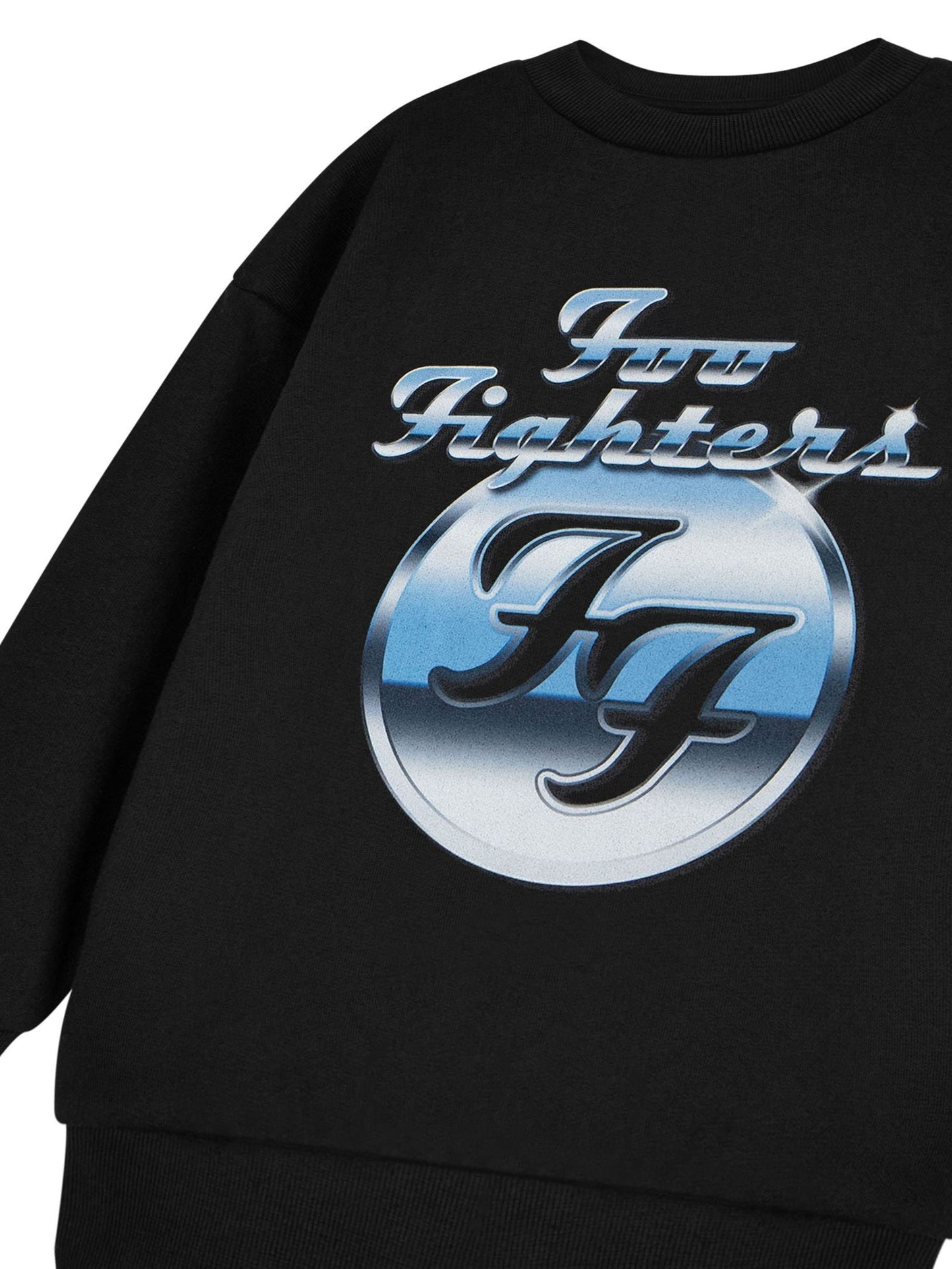Dsiney Kidz - Vanilla Underground Black Kids Foo Fighters 100% Cotton Sweatshirt image 5