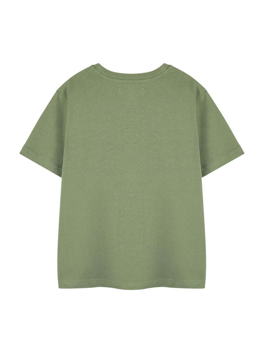 Dsiney Kidz - Vanilla Underground Green Boys Minecraft Short Sleeved 100% Cotton T-Shirt image 2