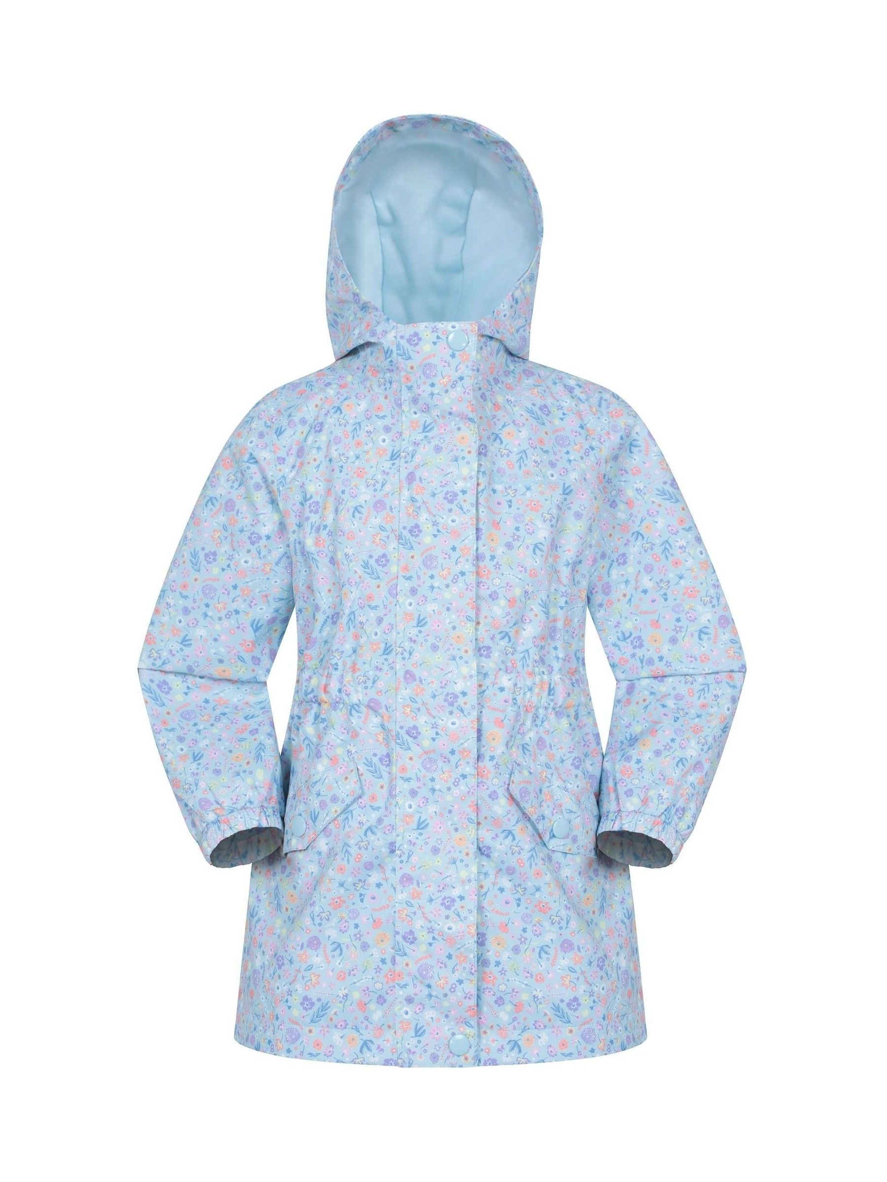 Dsiney Kidz - Mountain Warehouse Blue Dale Kids Lightweight Waterproof Jacket image 1