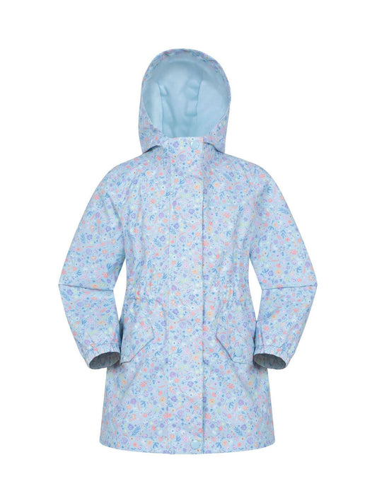 Dsiney Kidz - Mountain Warehouse Blue Dale Kids Lightweight Waterproof Jacket image 1