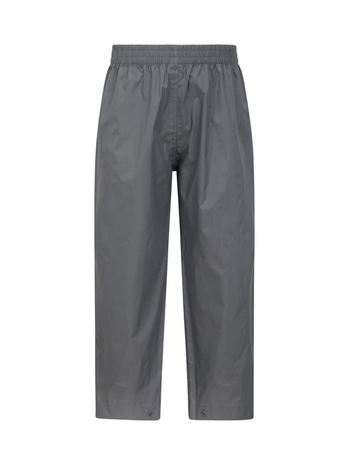 Mountain Warehouse Grey Pakka II Waterproof Overtrousers image 1