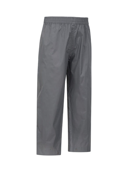 Mountain Warehouse Grey Pakka II Waterproof Overtrousers image 4
