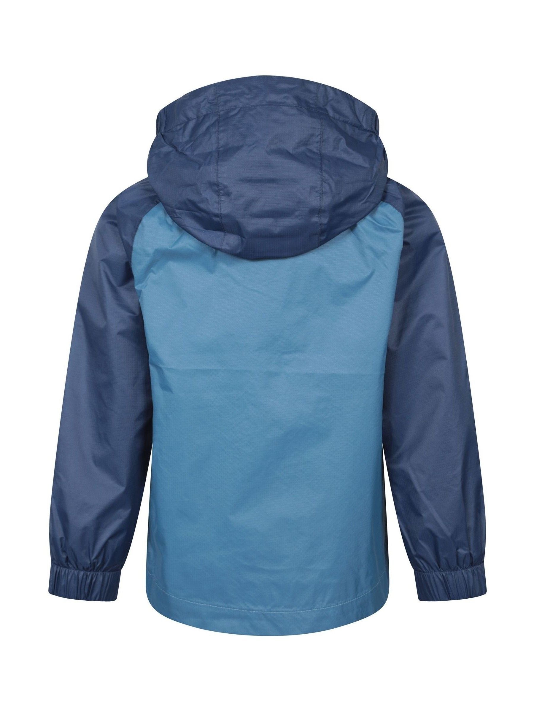 Dsiney Kidz - Mountain Warehouse Blue Torrent II Kids Waterproof Jacket image 4
