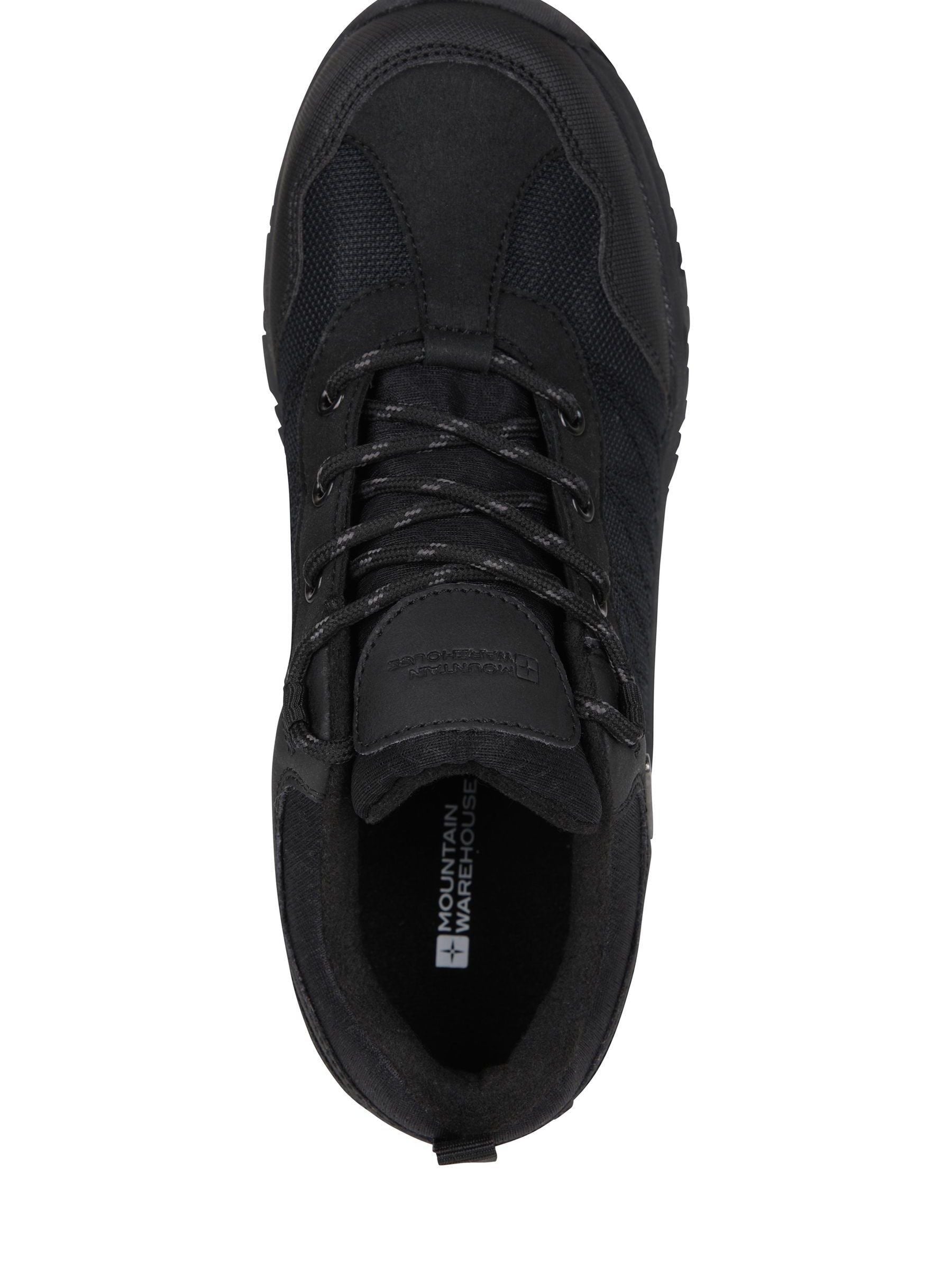 Mountain Warehouse Black Stampede Kids Waterproof Walking Shoes image 5