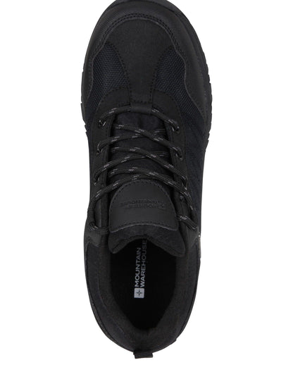 Mountain Warehouse Black Stampede Kids Waterproof Walking Shoes image 5