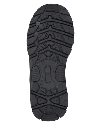 Mountain Warehouse Black Stampede Kids Waterproof Walking Shoes image 6