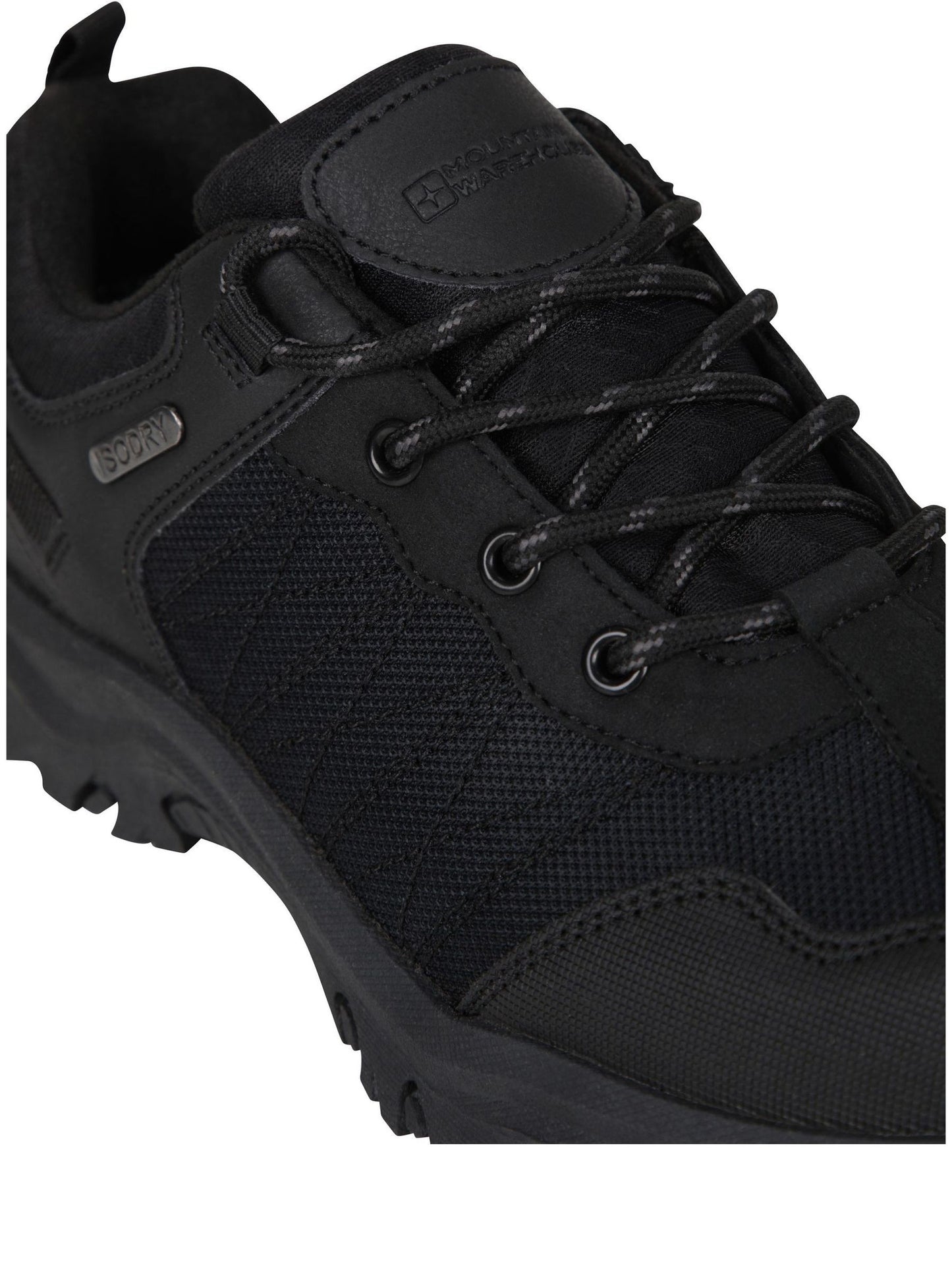 Mountain Warehouse Black Stampede Kids Waterproof Walking Shoes image 7