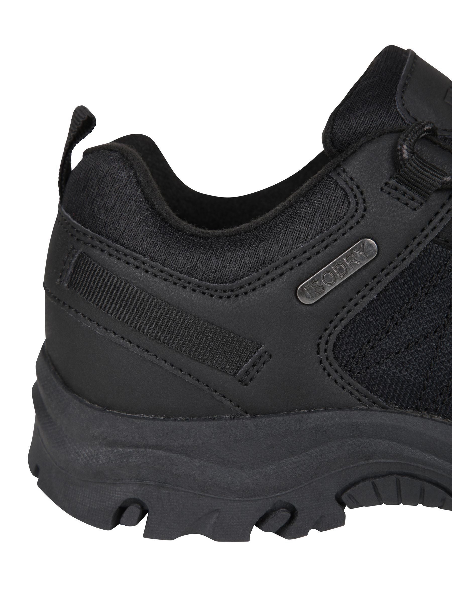 Mountain Warehouse Black Stampede Kids Waterproof Walking Shoes image 8