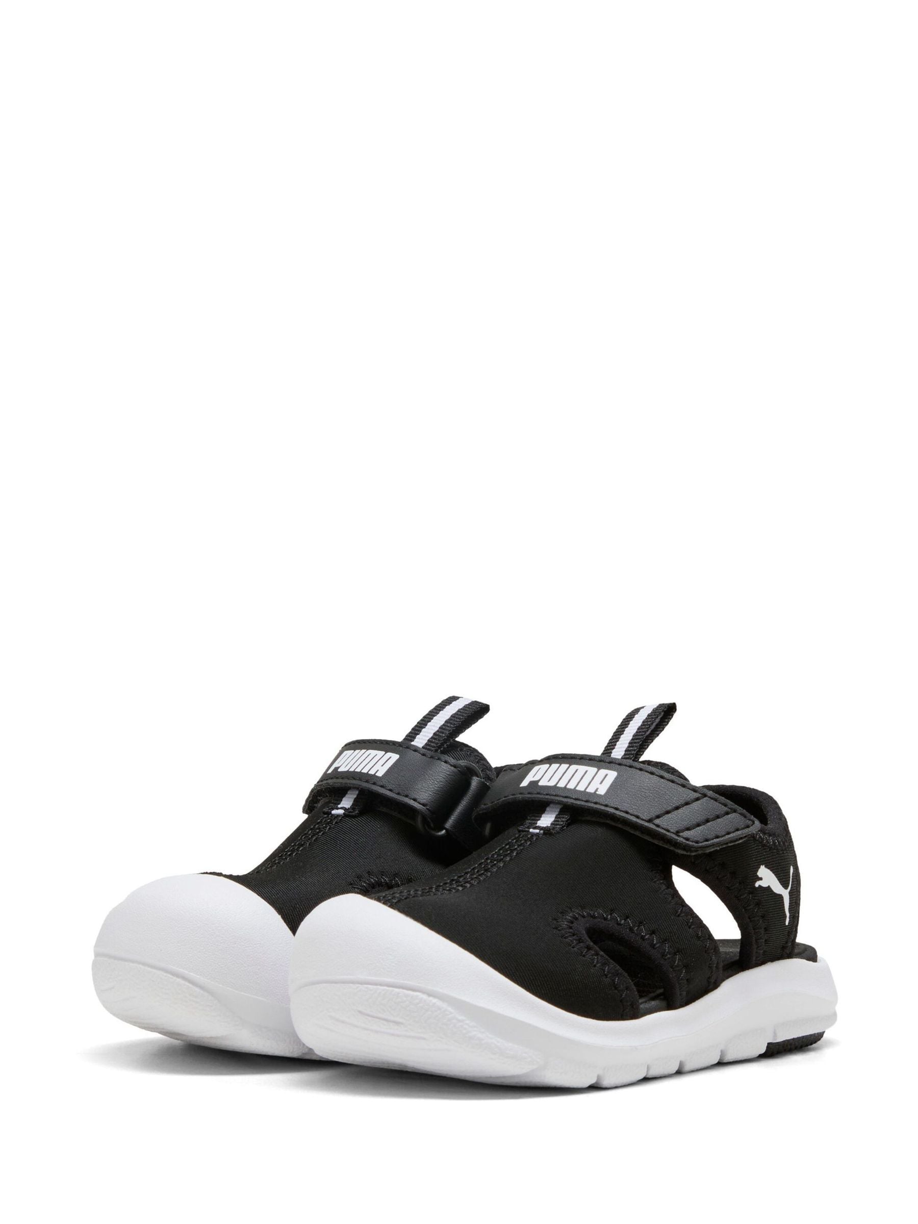 Puma Black Fun Racer Toddler Sandals image 1