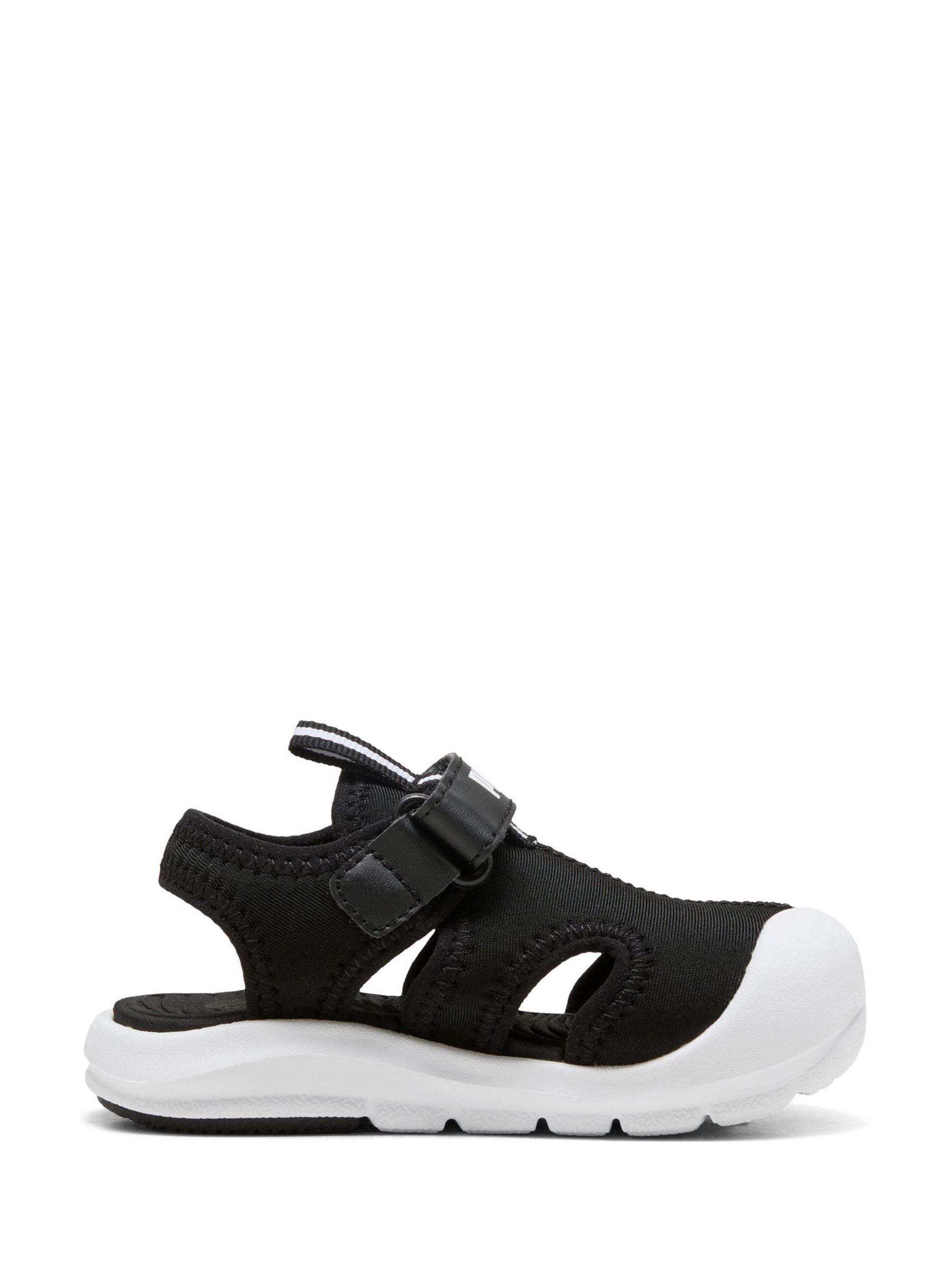 Puma Black Fun Racer Toddler Sandals image 2