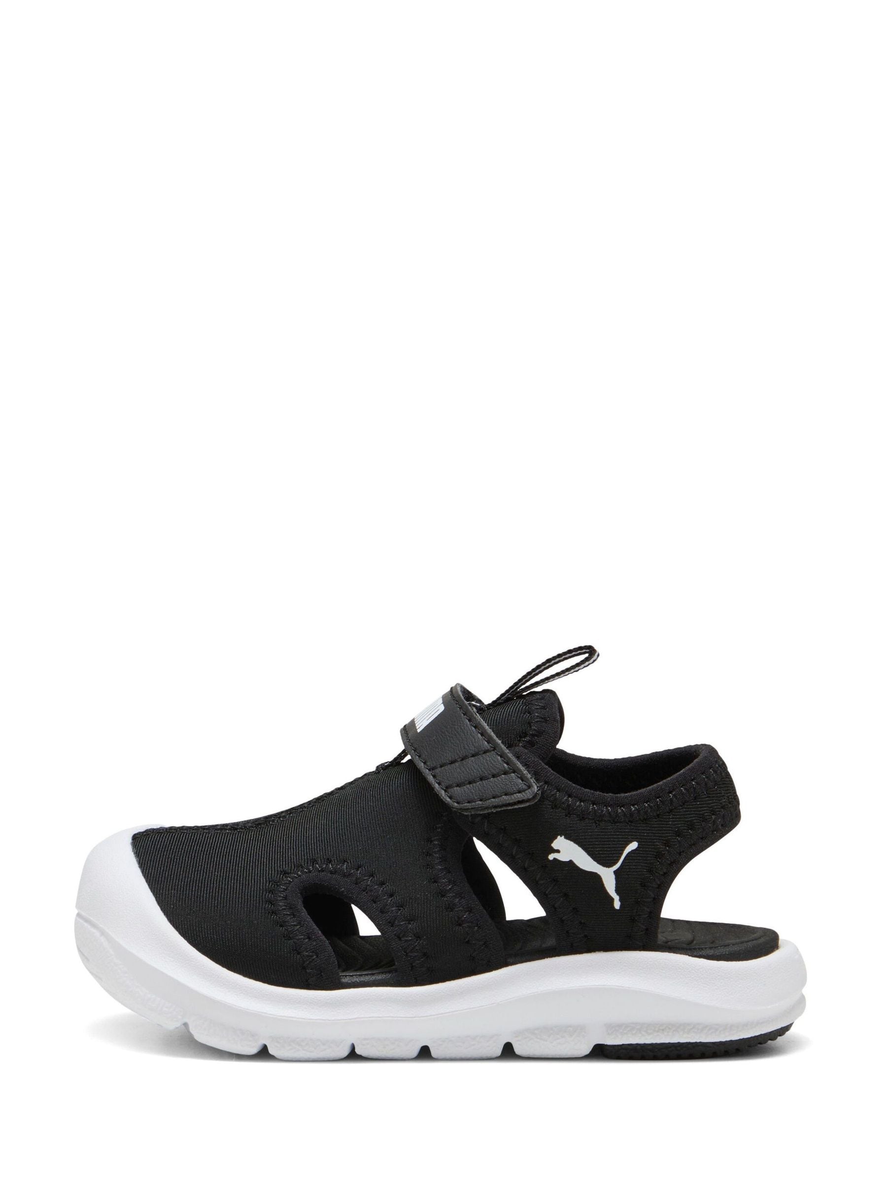 Puma Black Fun Racer Toddler Sandals image 3