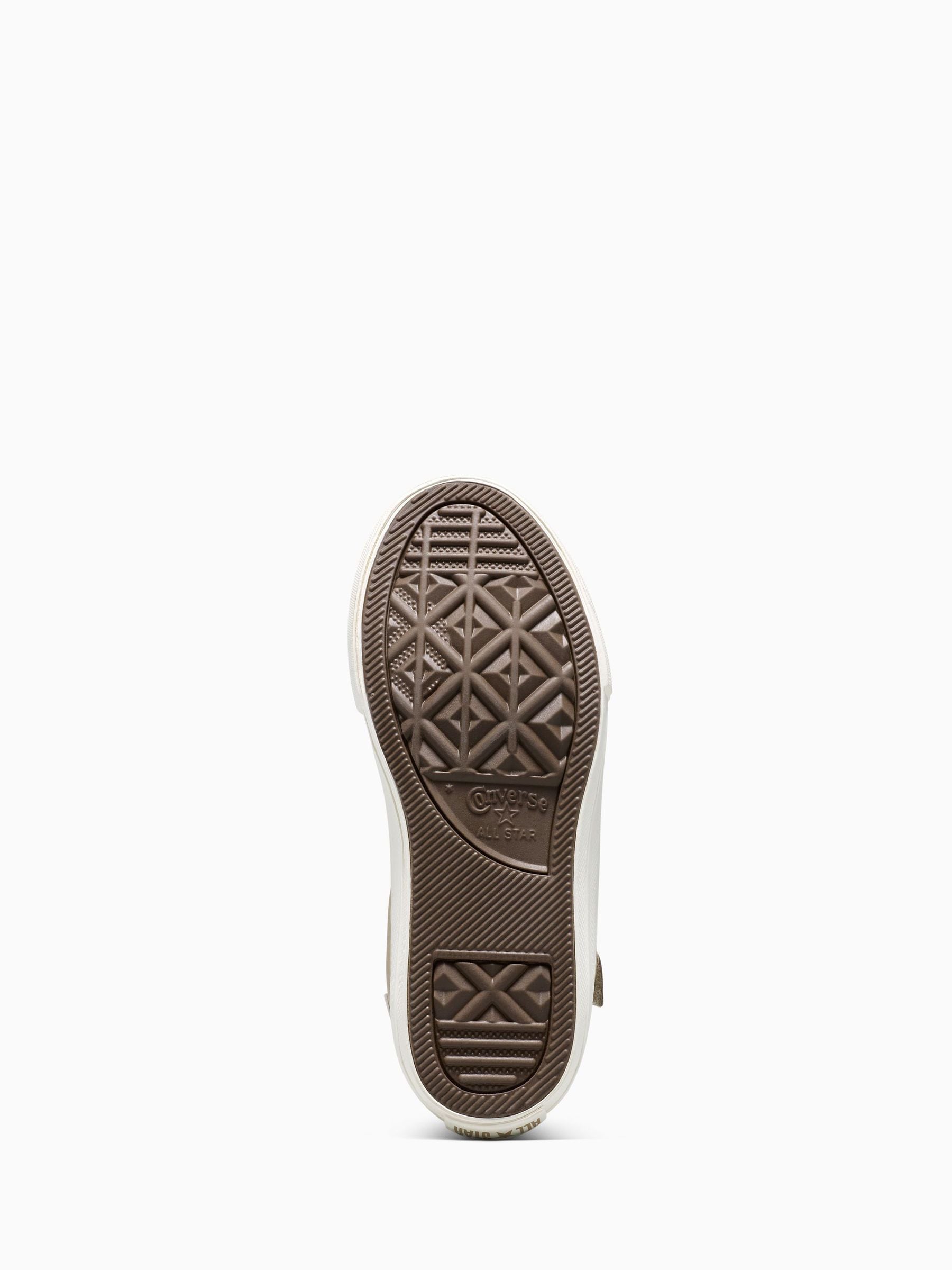 Converse Brown Chuck Taylor Fleece Lining High Trainers image 3