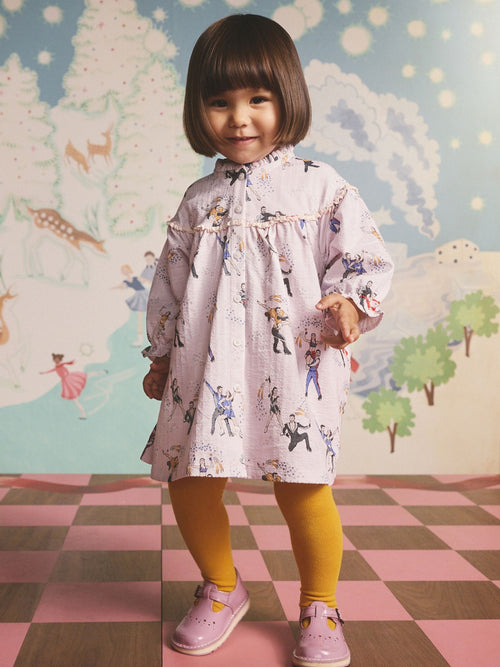 Pink Cath Kidston Christmas Sweat Dress (3mths-7yrs) image 1