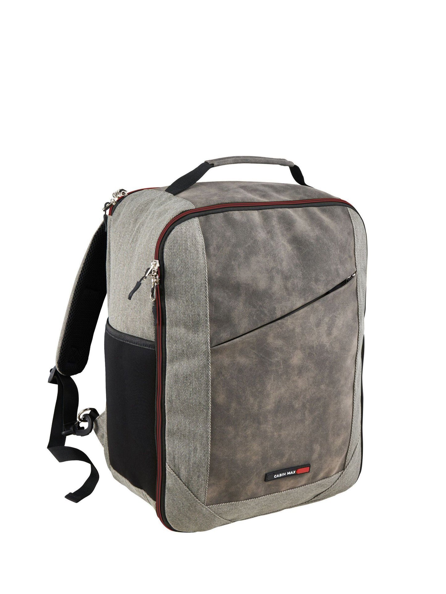 Cabin Max Grey Chrome Manhattan 45cm Cabin Backpack image 1