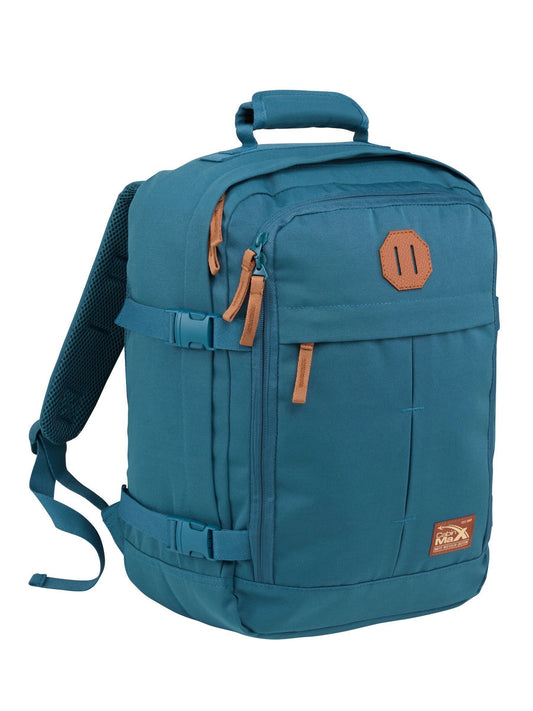 Cabin Max Petrol Blue Metz Underseat Personal Item Backpack Hand Luggage image 1