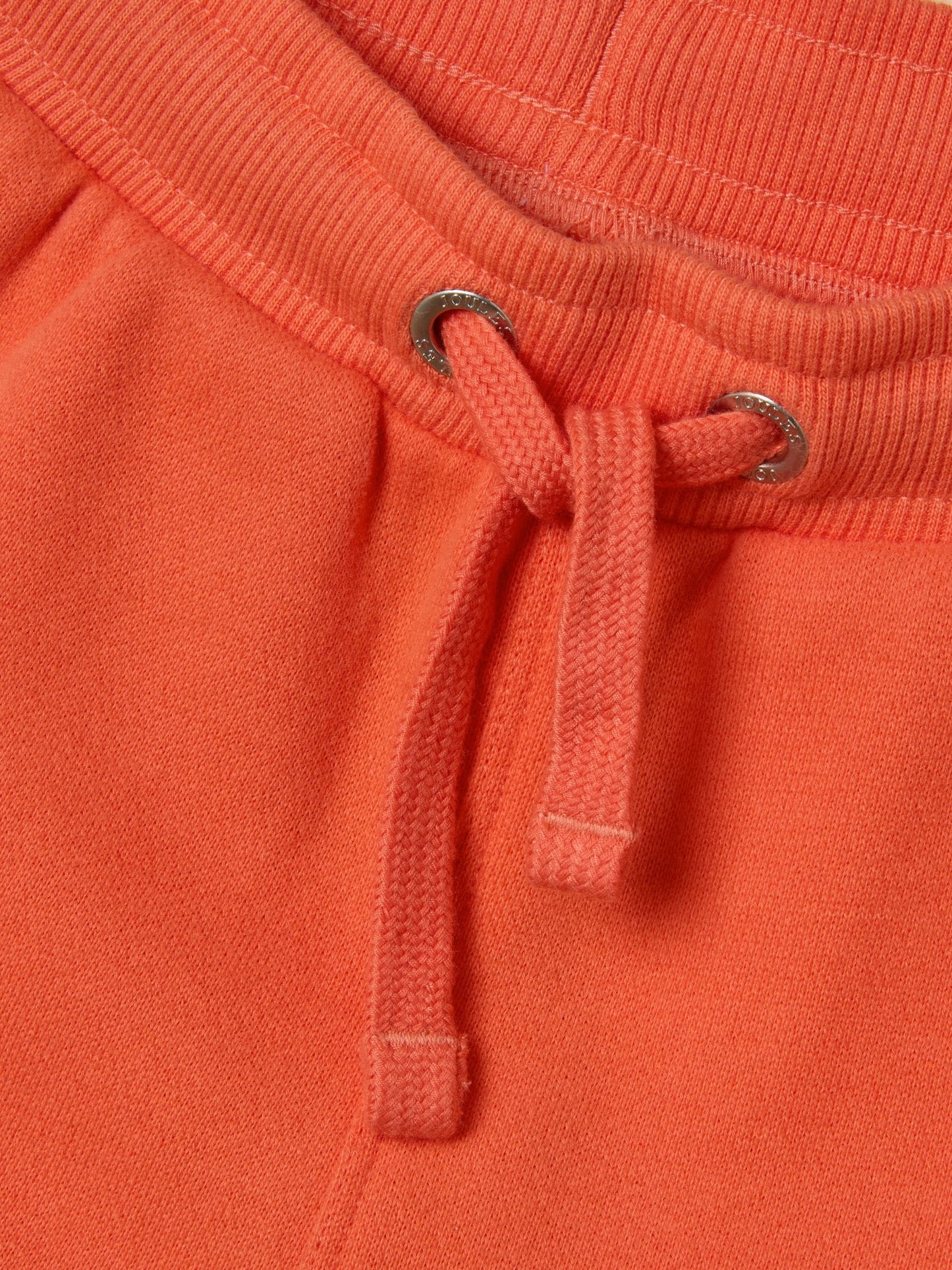 Joules Kids' Sundaze Orange Loopback Sweat Shorts image 5