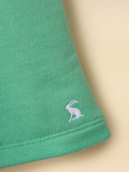 Dsiney Kidz - Joules Kids' Sundaze Turquoise Green Loopback Sweat Shorts image 8