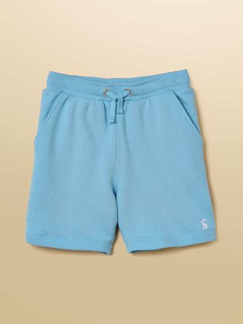 Joules Kids' Sundaze Blue Loopback Sweat Shorts image 1