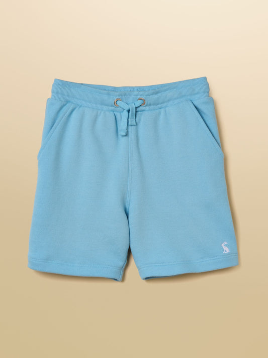 Joules Kids' Sundaze Blue Loopback Sweat Shorts image 1