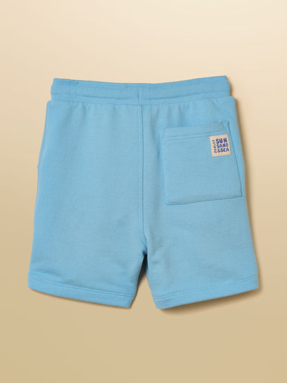 Dsiney Kidz - Joules Kids' Sundaze Blue Loopback Sweat Shorts image 2