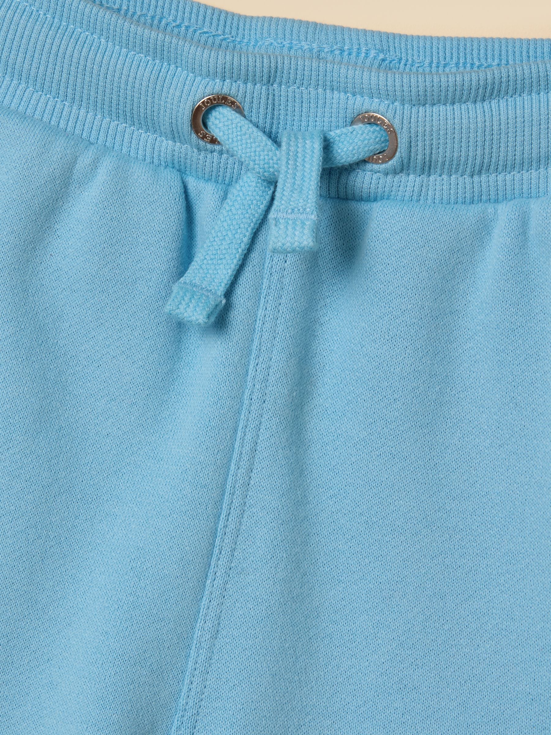 Dsiney Kidz - Joules Kids' Sundaze Blue Loopback Sweat Shorts image 4