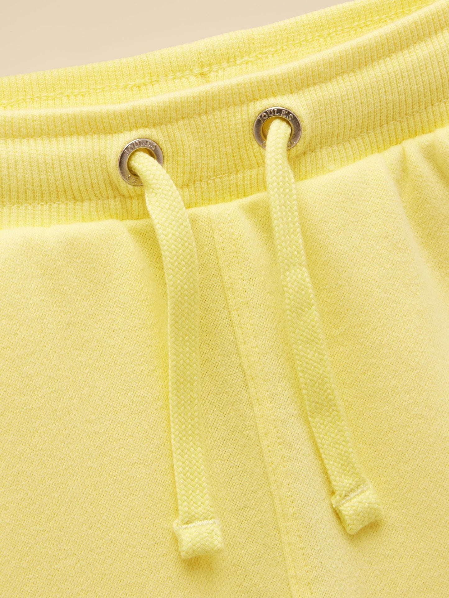 Joules Kids' Sundaze Yellow Loopback Sweat Shorts image 4